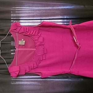 Taylor Pink Sleeveless Dress